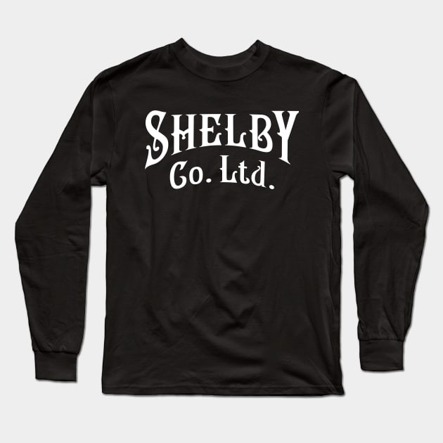Shelby Co. Ltd. – White Print Long Sleeve T-Shirt by MrLatham
